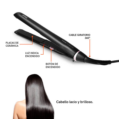 Planchita de Cabello Classic Tourmaline ATMA – Expertienda